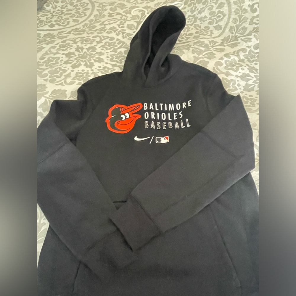Baltimore Orioles Youth XL Dri-fit performance hoody.